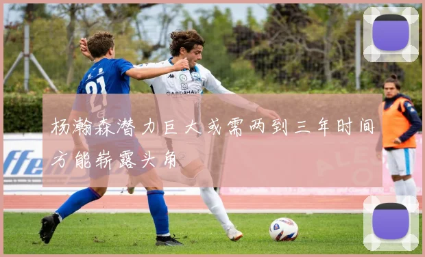 杨瀚森潜力巨大或需两到三年时间方能崭露头角